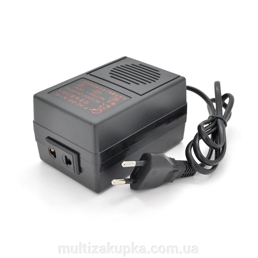 Перетворювач напруги трансформаторний 150W Input 220 V / Output 110V, + універсальна розетка від компанії Mультізакупка - фото 1