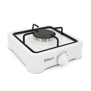 Газова плита Zilan ZLN0018, 1 комфорку, White