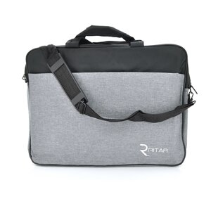 Сумка для ноутбука Ritar 15.6 "джинсового тканина, Gray-black