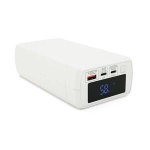 Powerbank RPP-310 40000mAh, 65W QC+PD, USB+Type-C, LED індикація, Box