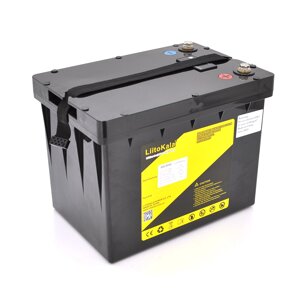 Акумуляторна батарея LiitoKala LiFePO4 48V (58,4V) 40Ah BMS (10(20)/40A) з LCD дисплеєм (295*203*225mm), 13kg