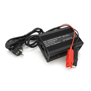 Зарядний пристрій для акумуляторів LiFePo4 24V (29,2V),8S,10A,+ крокодили,135x90x50mm