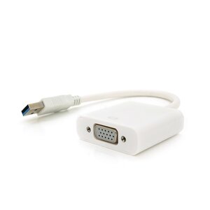 Конвертер USB 3.0(тато) на VGA (мама) 30cm, Пакет