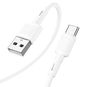 Кабель Hoco X83, Type-C-USB, 3A, White, довжина 1м, BOX