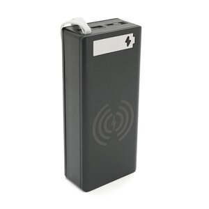 Power bank Voltronic CX16-PD-QI під 16х18650, Wireless charger, Digital display, Output:22.5W, Micro-USB, Type-C,