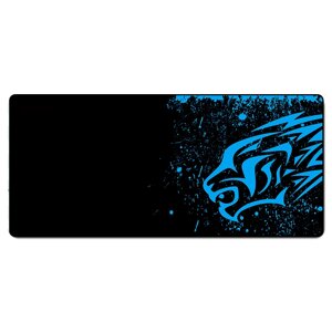 Килимок 300*700 тканинний Blue tiger з бічною прошивкою, товщина 2 мм, Black, Пакет