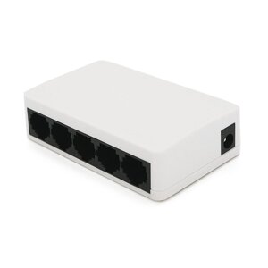 Комутатор Tenda S105 5 портів Ethernet 10/100 Мбіт/сек, + перехідник, BOX Q120