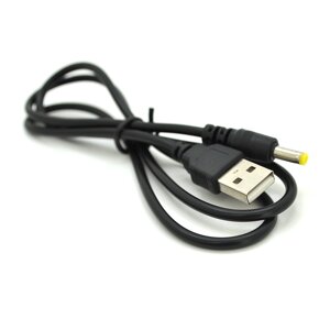 Кабель для планшета USB2.0(M)=> 4.0/1.7mm (M), 0,7 м, Black, OEM