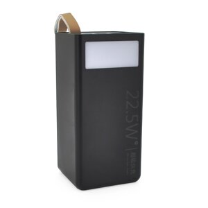 Powerbank YM-353, 30000mAh, flashlight, Input:5V/2.1A (micro USB, Type-C), Output: 5V /2.1A ( 2хUSB ), Fast Charger