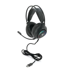 Ігрові навушники з мікрофоном Fantech HG25 ORBIT, 7.1-Channel, USB, Black, Color Box