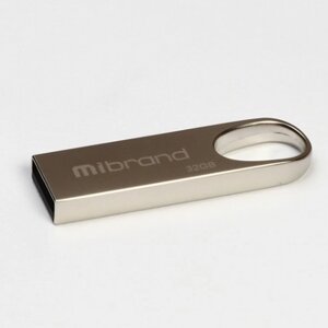 Флеш-накопичувач Mibrand Irbis, USB 2.0, 32GB, Metal Design, Blister