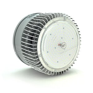 Стельовий промисловий світильник Ritar 300W, 6500K, 220V. IP65, 30000lm, RA >80, Φ362*35 мм, Black