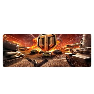 Кілімок 300*700 тканинний World of Tanks-37, товщина 2 мм, OEM