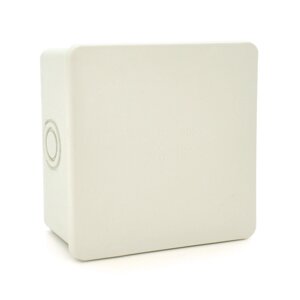 Коробка розподільна зовнішня PIPO P7 95х95х60 мм IP54; пластик; (РР) гладкостенная; біла; Q60