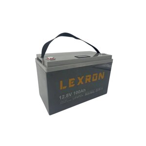 Акумуляторна батарея Lexron LiFePO4 12,8V 100Ah 1280Wh (40/40A) ( 330 x 171 x 220) , 11kgQ1