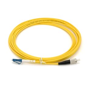 Патчкорд оптичний LC/UPC-FC/UPC 3.0mm 5 м, ціна за 1 шт