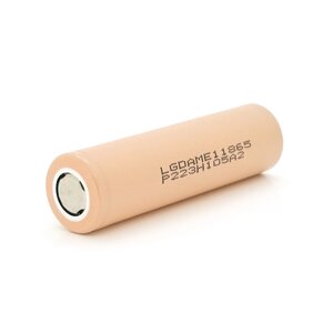 Акумулятор 18650 Li-Ion LG INR18650 ME1 (LGDAME11865), 2100mAh, 4.2A, 4.2 / 3.65 / 2.8V, Orange, 2 шт. в упаковці, ціна