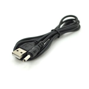 Кабель для планшета USB2.0(M)=> 3.5/1.35mm (M), 0,7 м, Black, OEM