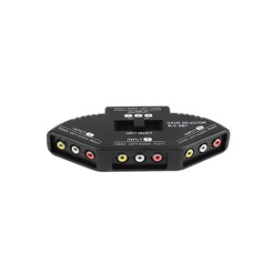 Конвертер 3 x 3RCA / 1x3RCA з перемикачем