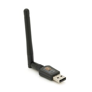 Бездротовий адаптер Wi-Fi-USB Merlion LV-UAC08, RTL8811CU, з антеною 20см, 802.11 a/b/g/n, 600MB, 2.4 GHz, Blister Q50