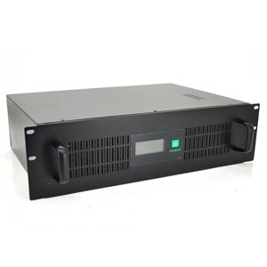 ДБЖ Ritar RTO-1500-LCD (900W), LCD, AVR, 3st, 2xSCHUKO socket, 2x12V9Ah, metal Case Q1 (525*390*170) 14.6 кг