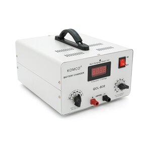 Зарядний пристрій для акумуляторів QCL-C30, AGM/LiFePO4, output:48V, 5А-40А, крокодили, 290x247x157mm