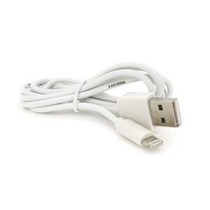 Кабель iKAKU KSC-060 SUCHANG charging data cable series for iphone, White, довжина 1м, 2,4А, BOX