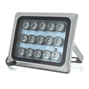 Прожектор спрямований із сутінковим датчиком YOSO 12V 30W, 15LED, IP66, кут огляду 60°, дальність до 50м, 177*138*65мм,