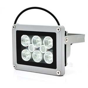 Прожектор спрямований з сутінковим датчиком YOSO 12V 1.2W, 6 + 2LED, IP66, кут огляду 60 °, дальність до 30м,