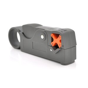 Інструмент Stripper HT-332 для зачистки кабелю RG-58/59/62/6 / 6QS / 3C / 4C / 5C, Gray, Blister-box