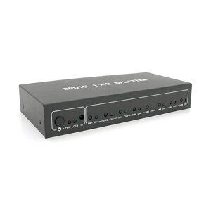 Цифровий оптичний роздільник звуку SPDIF / Toslink 1x8