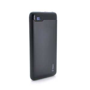 PowerbankTtec 10000mAh, LCD, Output: 2*USB + Type-C, 10,5W, Black, Q30