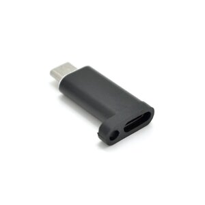 Перехідник VEGGIEG TC-102 Type-C (Female) - Micro-USB (Male), Black, Пакет