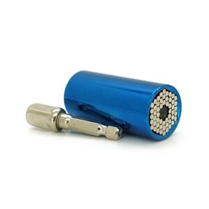 Універсальна насадка для шуруповерта 7-19 mm (25*52) 3/4 Blue