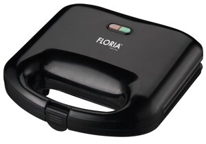 Сендвічниця тостер Floria ZLN4304, 750W, black