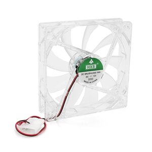 Кулер корпусний 12025 LED RGB Fan DC sleeve fan 2pin MOLEX 120*120*25мм