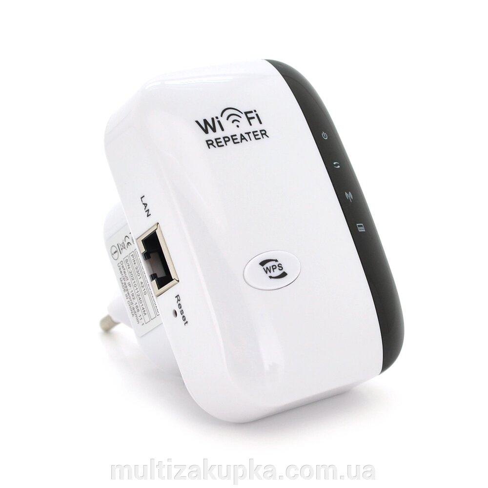 Підсилювач WiFi сигналу із вбудованою антеною WNWFR, живлення 220V, 300Mbps, IEEE 802.11b/g/n, 2.4-2.4835GHz, BOX від компанії Mультізакупка - фото 1