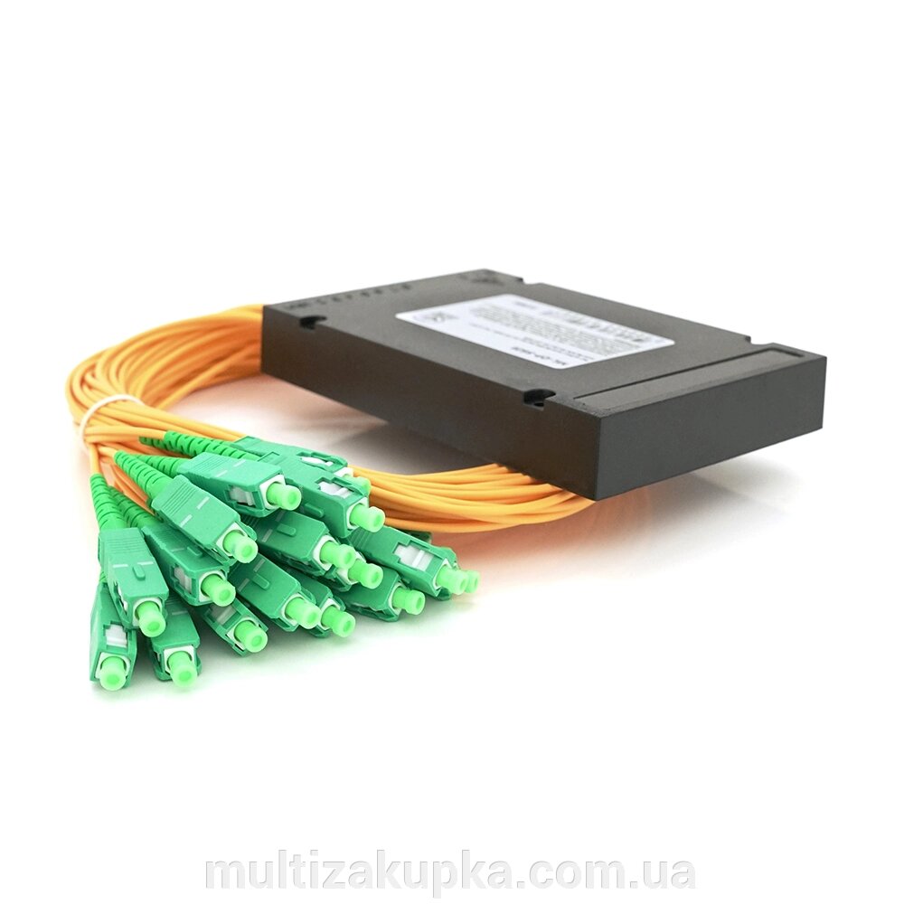 PLC splitter: 1x16 SC/APC Merlion ML-OP-S628 від компанії Mультізакупка - фото 1