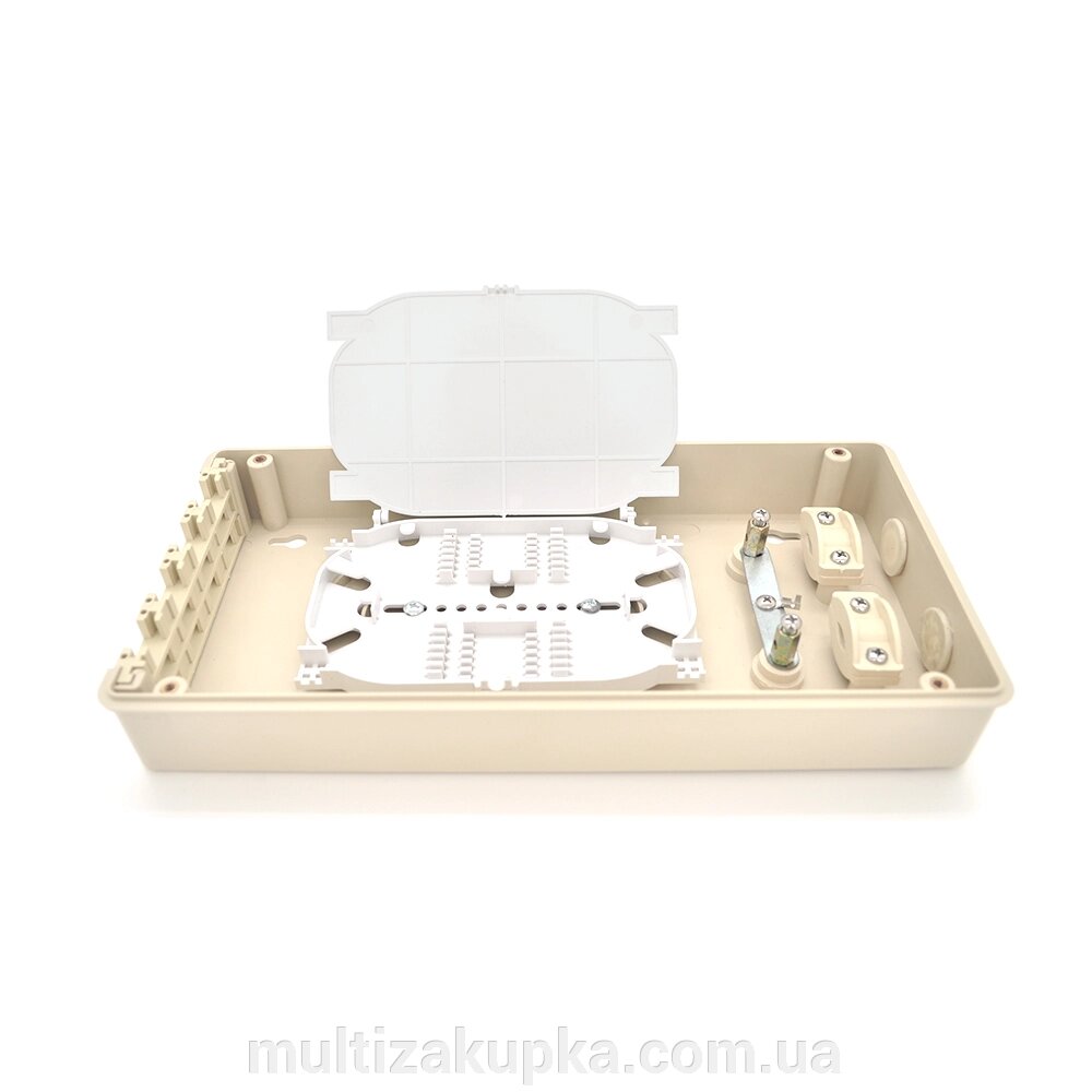 PON-box Merlion ML-OP-F401A-12C до 12 зварних з'єднань, SC simplex adaptor від компанії Mультізакупка - фото 1