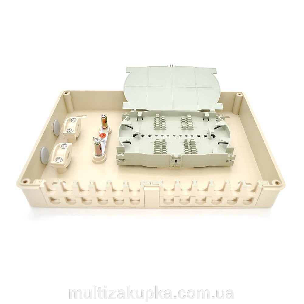 PON-box Merlion ML-OP-F402A-24C до 24 зварних з'єднань, SC Simplex adaptor від компанії Mультізакупка - фото 1