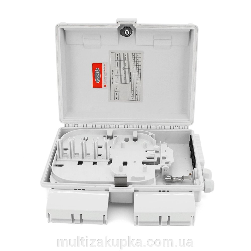 PON-box Merlion ML-OP-S215-SC 16-канальний, SC Simplex adapter, матеріал ABS, IP65 від компанії Mультізакупка - фото 1