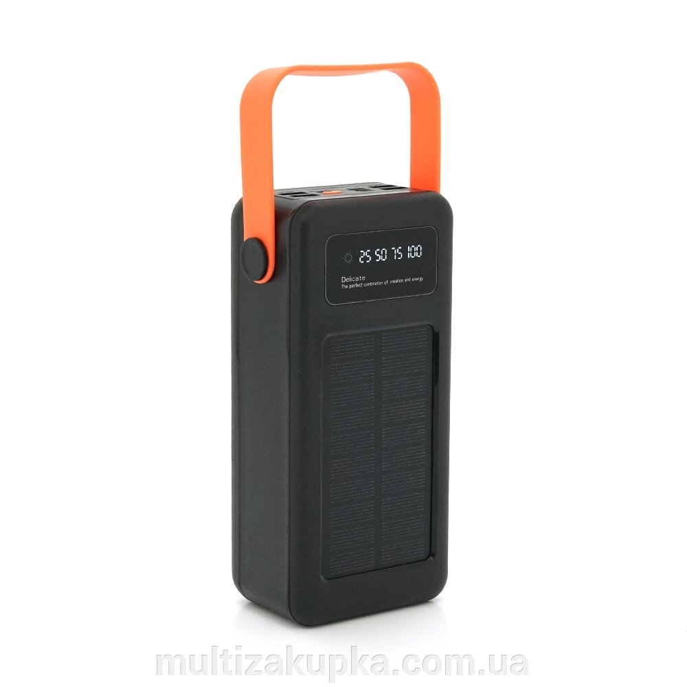 Powerbank ACL PW-19+Solar 50000mAh, Black/White, Box від компанії Mультізакупка - фото 1