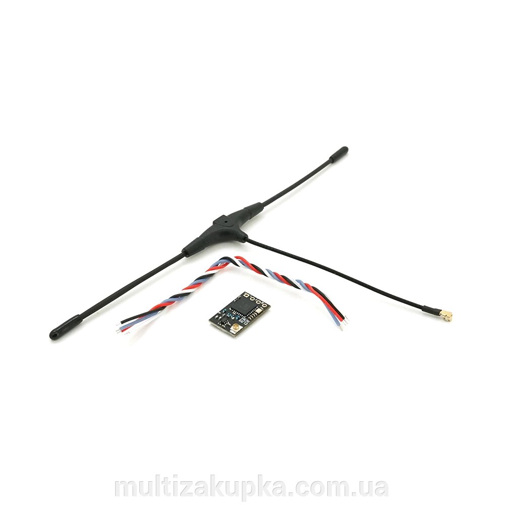 Приймач JHEMCU ELRS 915MHz NANO живлення 5V, вага 0.6 гр, 11mm * 18mm від компанії Mультізакупка - фото 1