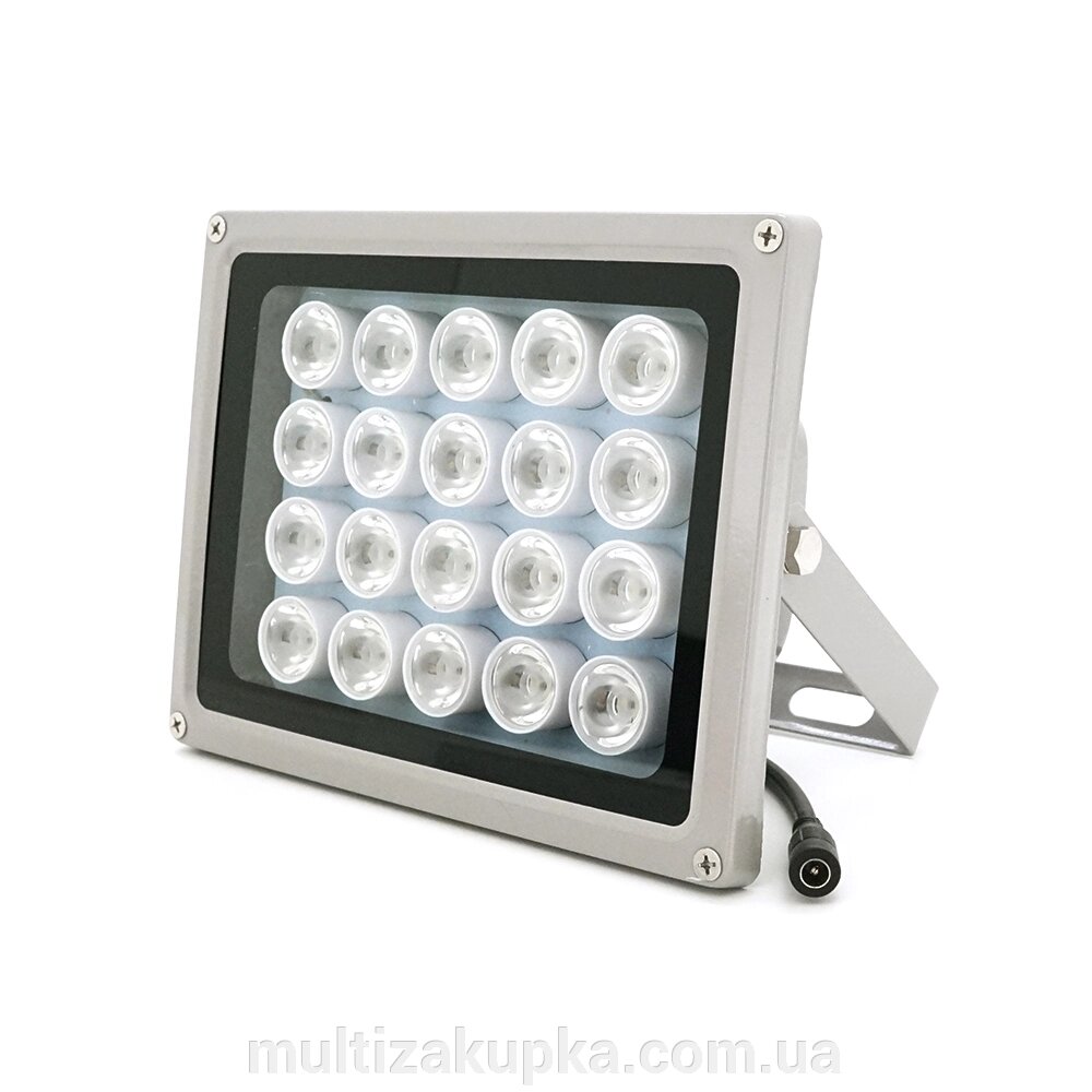 Прожектор спрямований із сутінковим датчиком YOSO 12V 24W, 15LED, IP66, кут огляду 60°, дальність до 40м, 177*138*65мм, від компанії Mультізакупка - фото 1