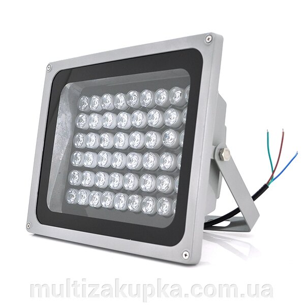 Прожектор спрямований із сутінковим датчиком YOSO 220V 50W, 50LED, IP66, кут огляду 120°, дальність до 150м, від компанії Mультізакупка - фото 1