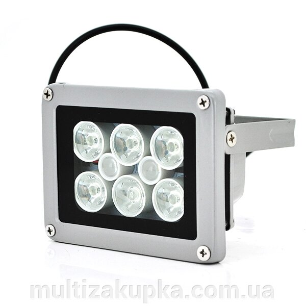 Прожектор спрямований з сутінковим датчиком YOSO 12V 1.2W, 6 + 2LED, IP66, кут огляду 60 °, дальність до 30м, від компанії Mультізакупка - фото 1