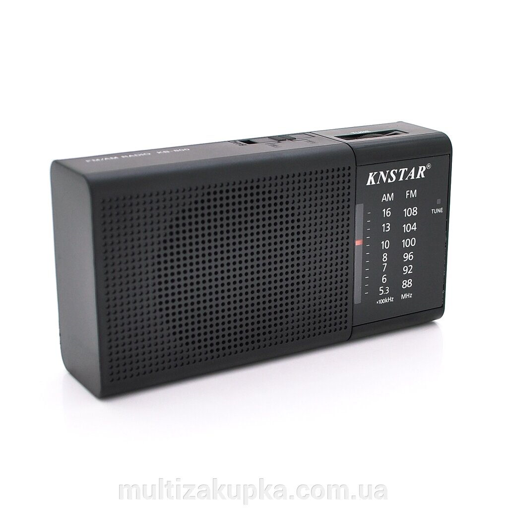 Радіо Knstar KB-800, FM/AM/SW радіо, Black, Box від компанії Mультізакупка - фото 1