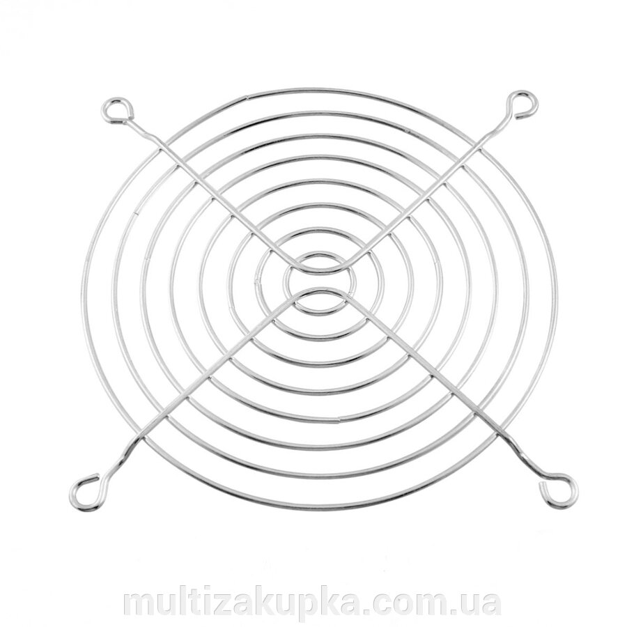 Решітка (гриль) для вентиляторів 150mm, Silver від компанії Mультізакупка - фото 1