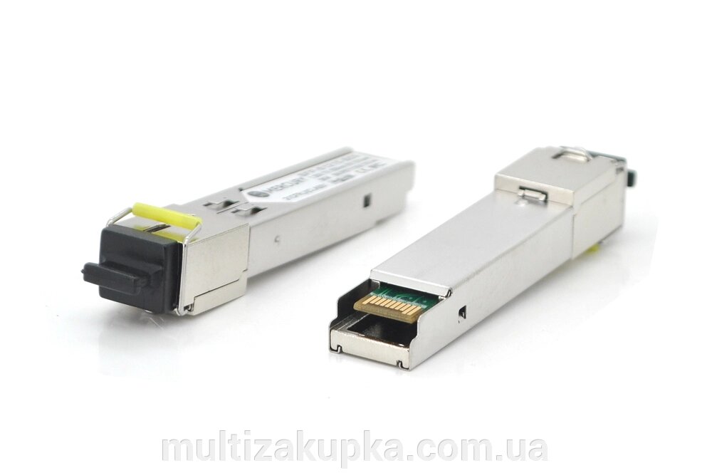 SFP модуль MERCURY 1.25G 1550nm 3Km WDM SC підтримка DDM TX1550/RX1310 від компанії Mультізакупка - фото 1