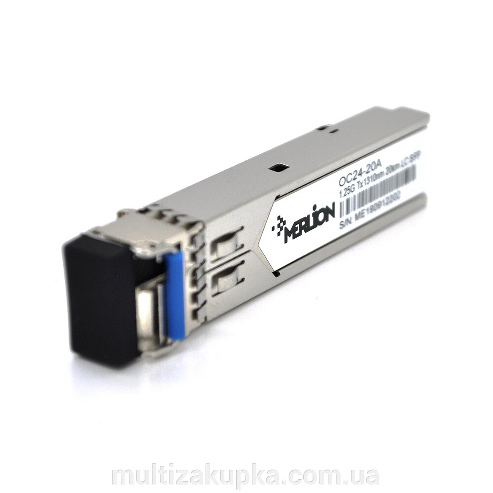 SFP модуль Merlion 1.25G 1310nm  20Km WDM LC від компанії Mультізакупка - фото 1